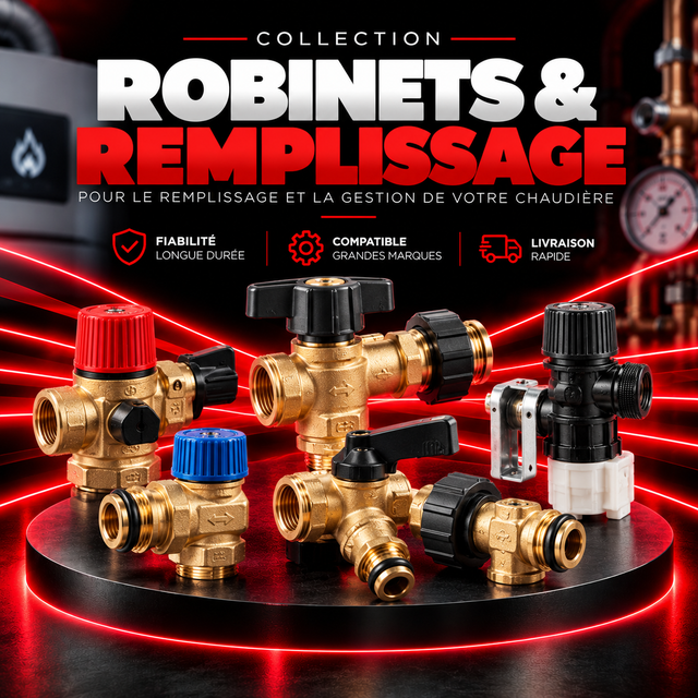 Robinets & remplissage
