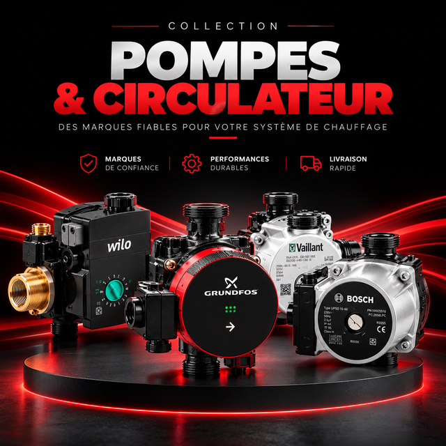 Pompe circulateur pour chaudière